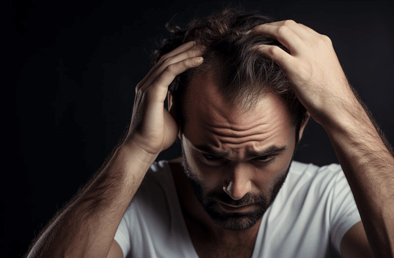 Experiencing hair transplant complications