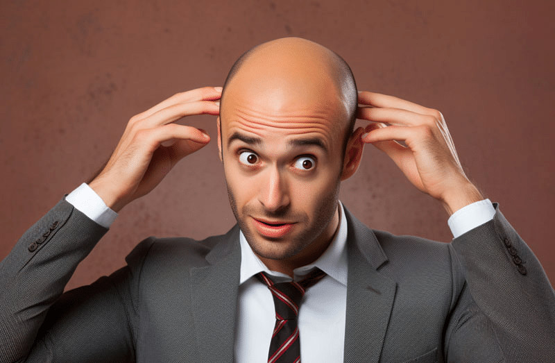 How common is male pattern baldness?