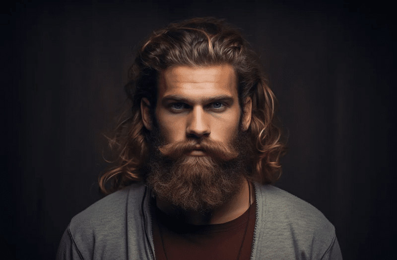A natural looking beard protrays a masculine appearance to others