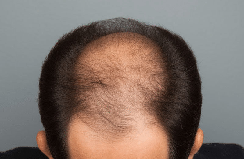Follicular Unit Extraction FUE hair transplants use surrounding hair donor grafts to increase growth in balding areas.