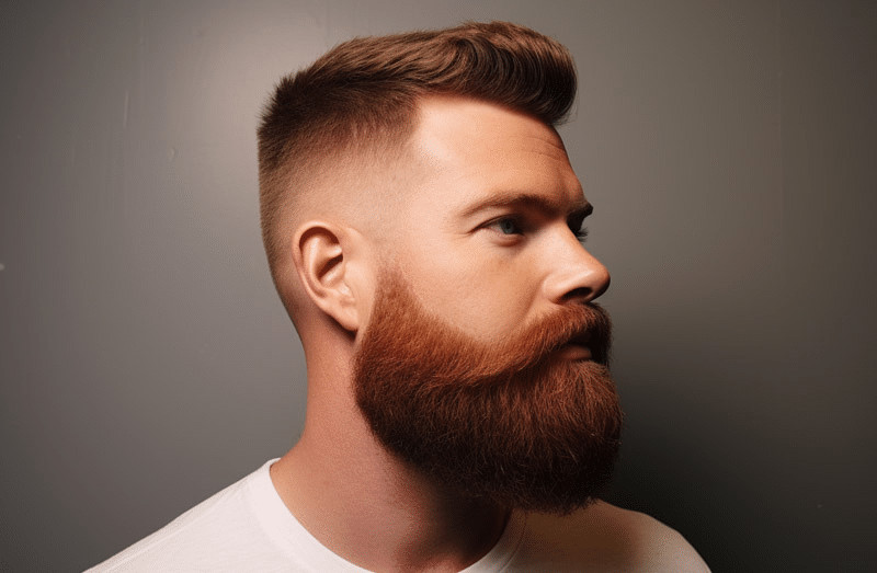With a hair transplant you can try a new, thicker beard style