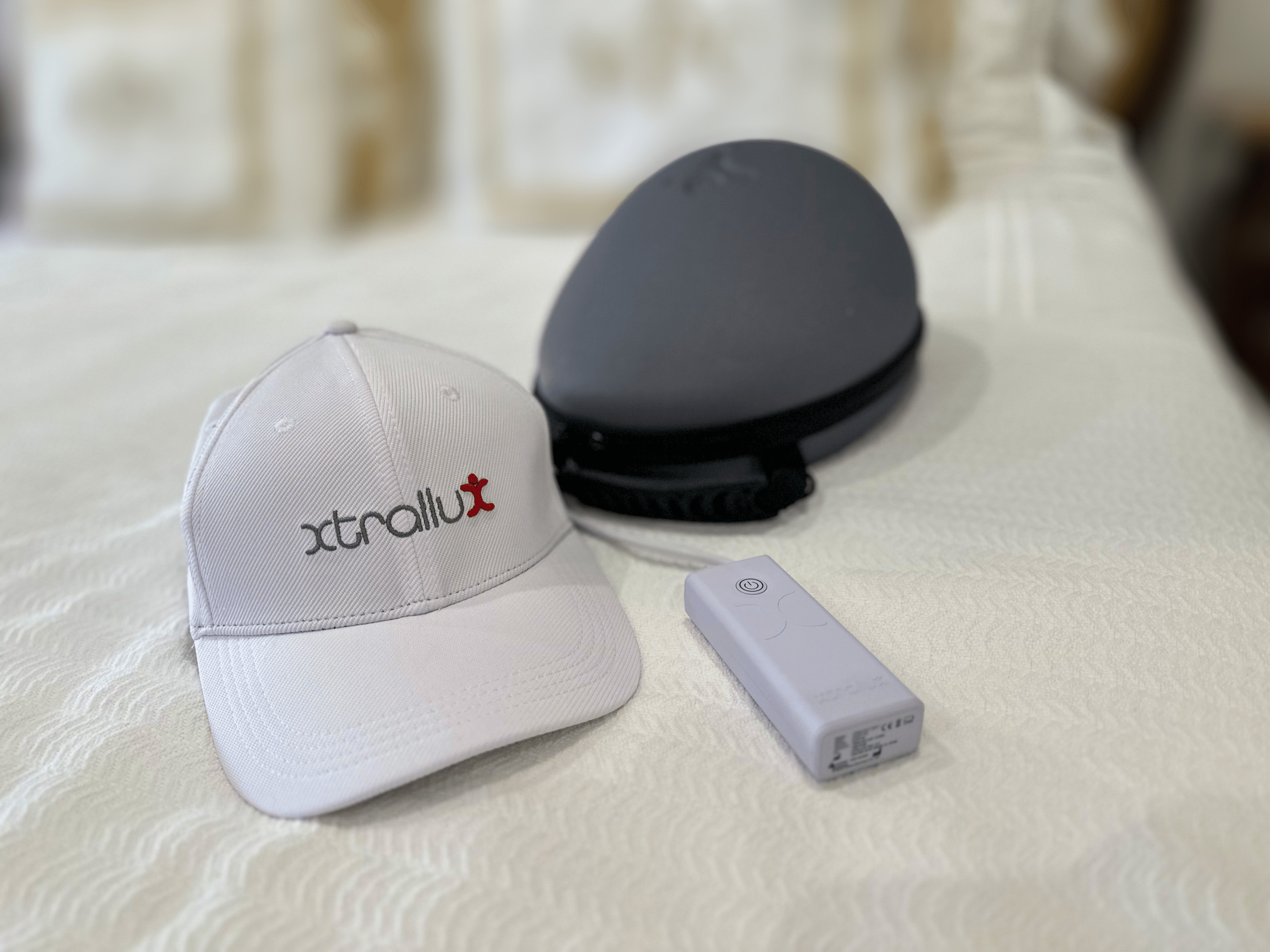 Xtrallux lasercap may be what you're looking for to treat hereditary hair loss and male pattern balding