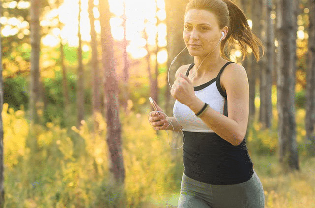 Exercise like running helps in maintaining healthy hair