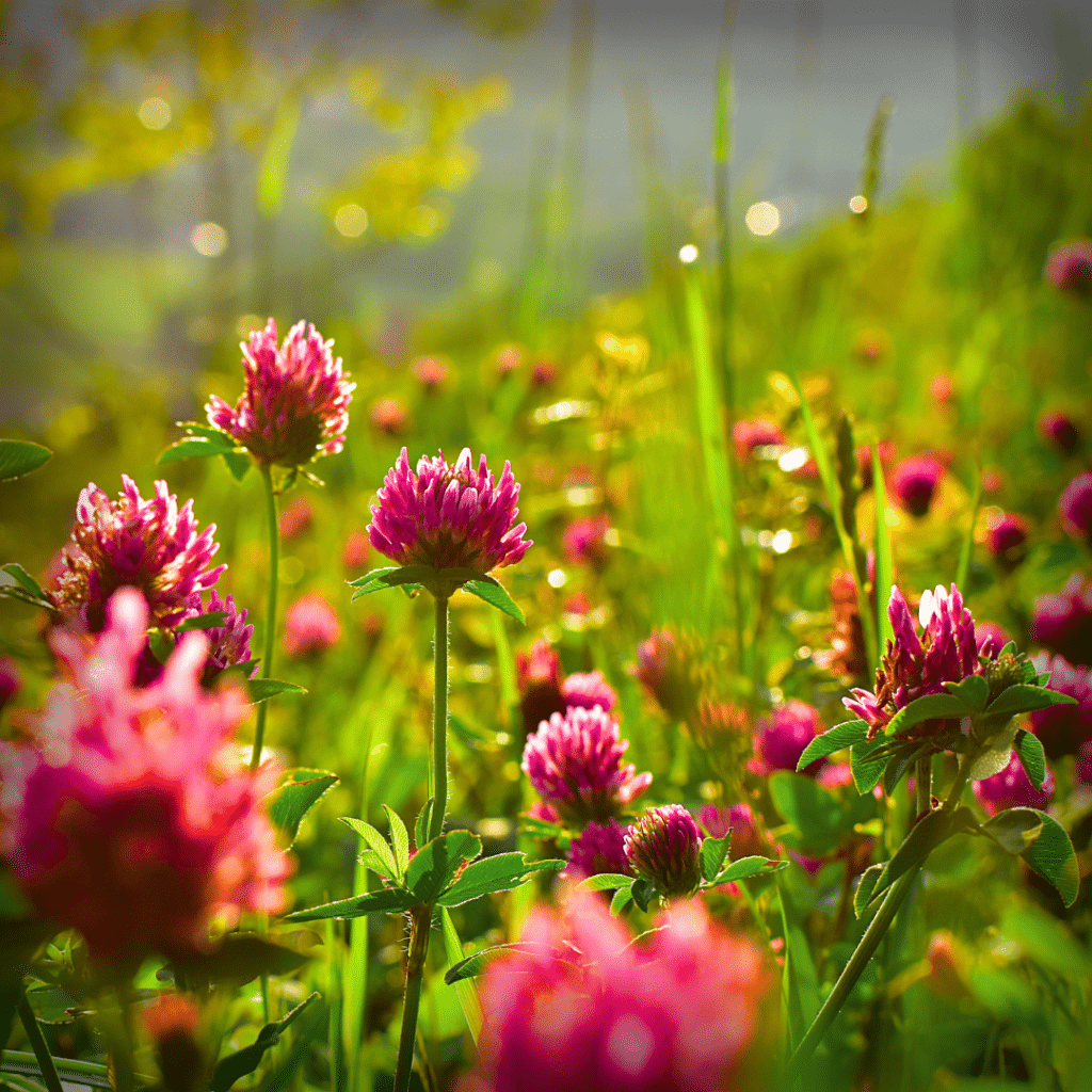 Red Clover Is great For Hair Restoration and Up keep