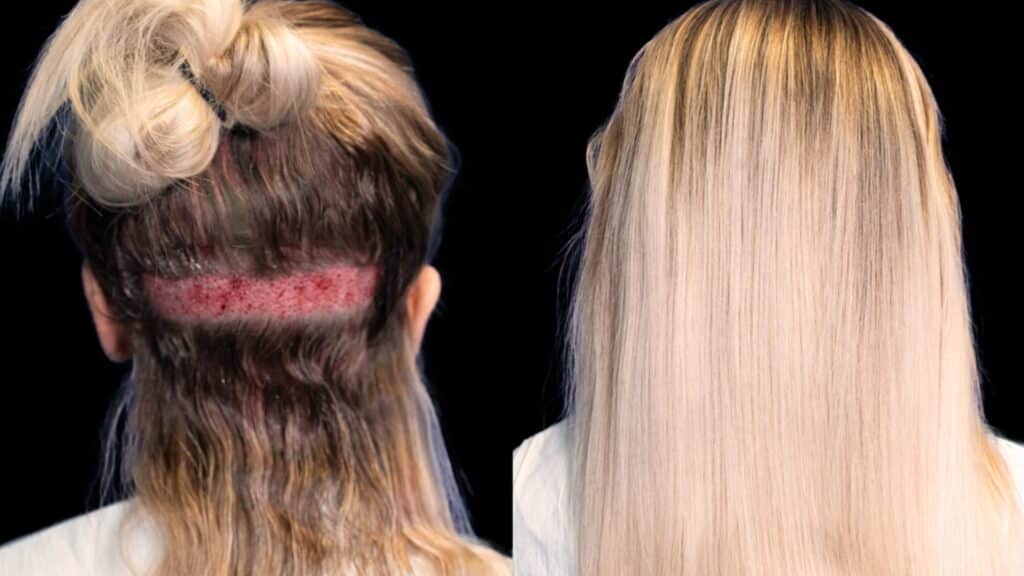 Hair Transplants For women, by using the long haired fue technique for the best results while hiding the graft donor area